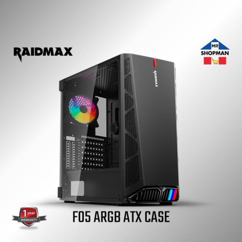 Raidmax F05 ARGB ATX Desktop Computer PC Case | Shopee Philippines