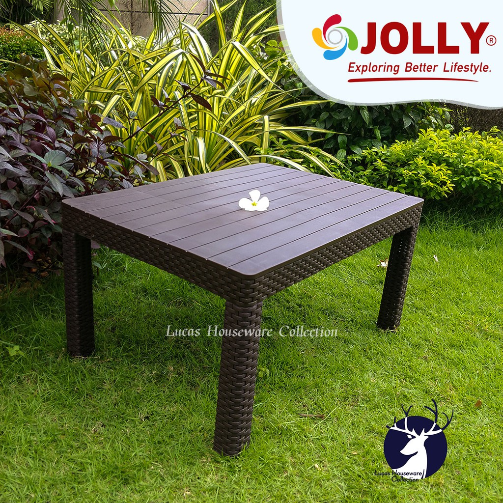 Jolly rattan coffee deals table