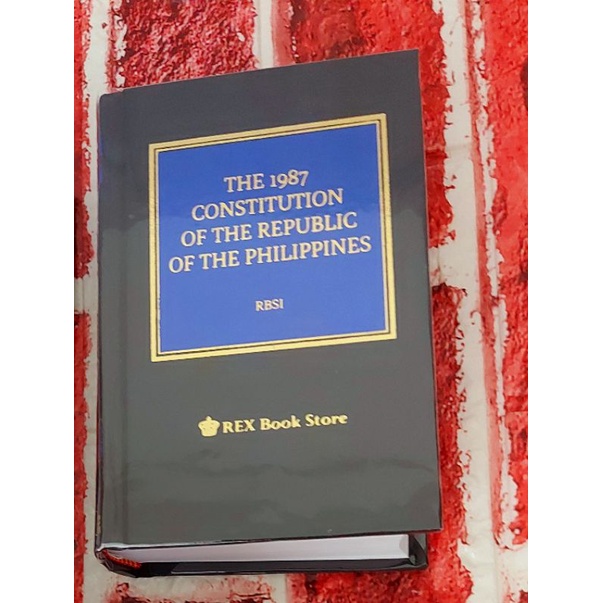 The 1987 Constitution of the Republic of the Philippines 2016 ed. codal