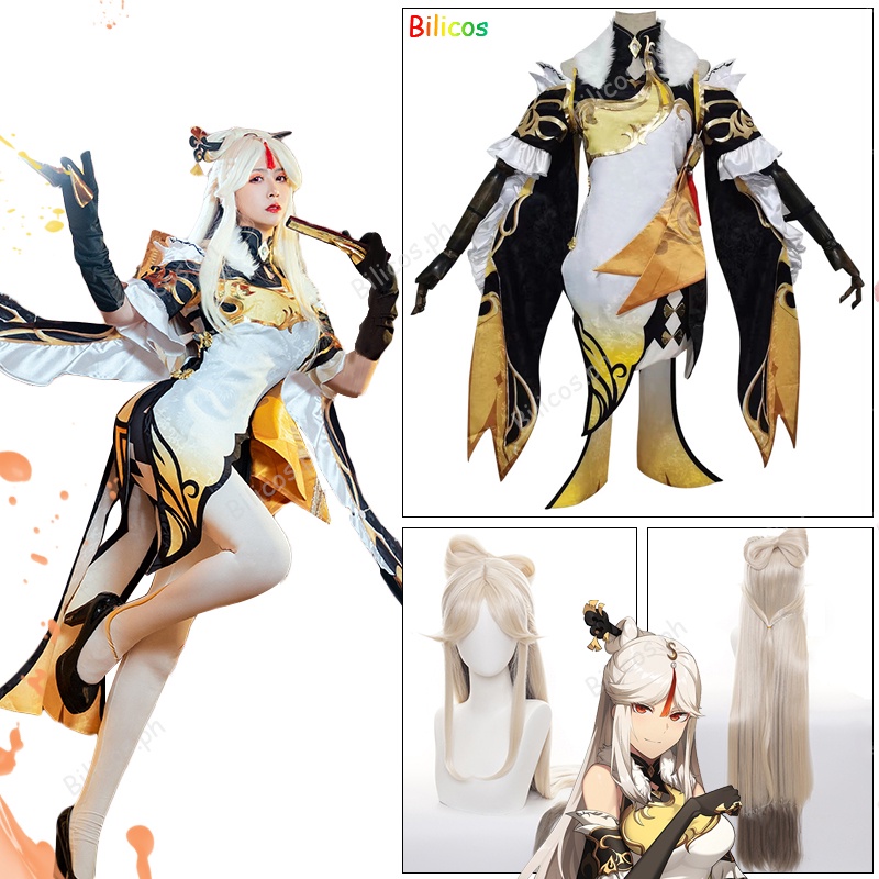 Ningguang Costume Game Genshin Impact Ningguang Cosplay Costumes Suit ...