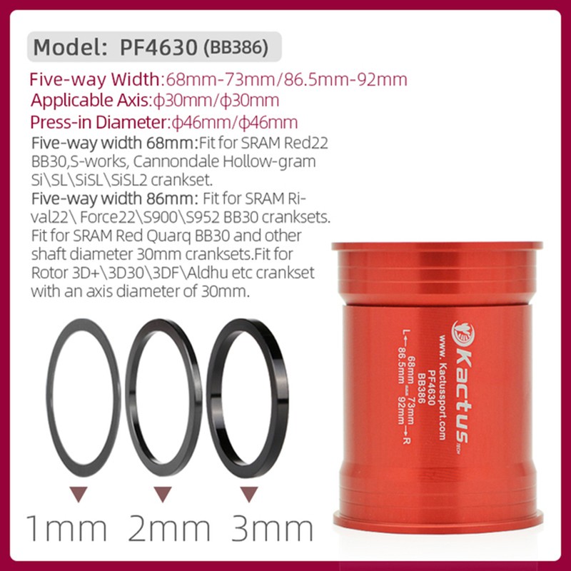 sram red bb386