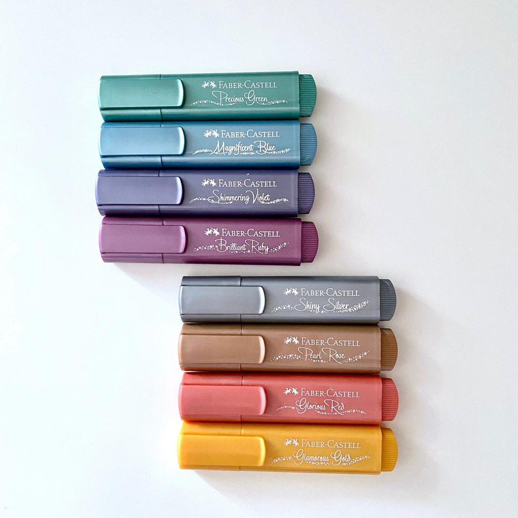 Faber Castell Textliner 46 Metallic Highlighter (Original and New ...