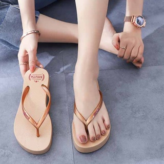 STK939 Fashion Women Comfortable Slippers Korean Girls Beach Flip Flops  Home Slippers