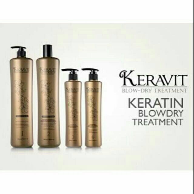 Keravit Brazilian Keratin Blowout Set 1 2 3 4 Shopee Philippines