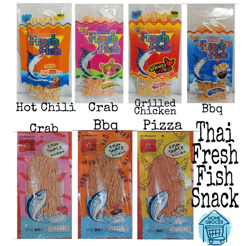 Thai Fresh Fish Snack Shopee Philippines