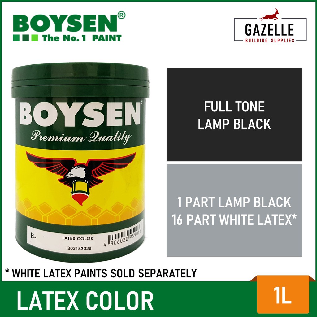 Original Boysen Latex Color 1L (For Concrete & Stone Surfaces) Shopee