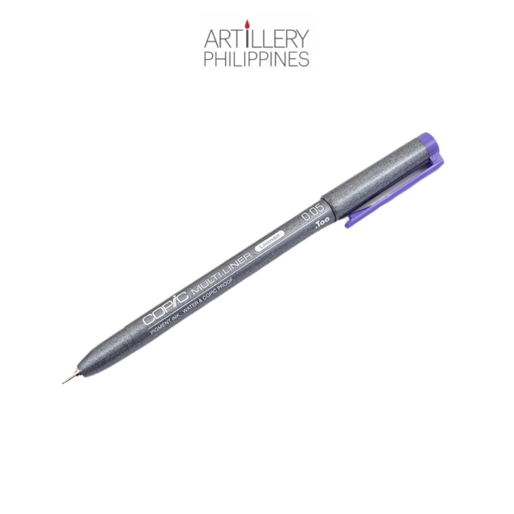 Copic MultiLiner Drawing Pen Set Of 4 Lavender