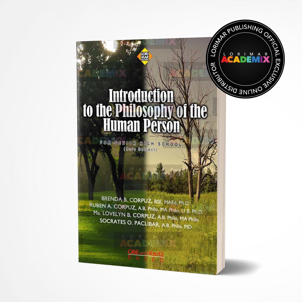 Introduction To The Philosophy Of The Human Person For Senior High ...