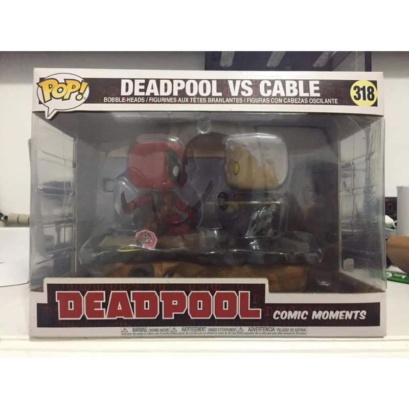 Funko POP! Marvel Movie Moments: Deadpool vs. Cable 