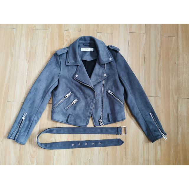 Faux suede clearance biker jacket zara