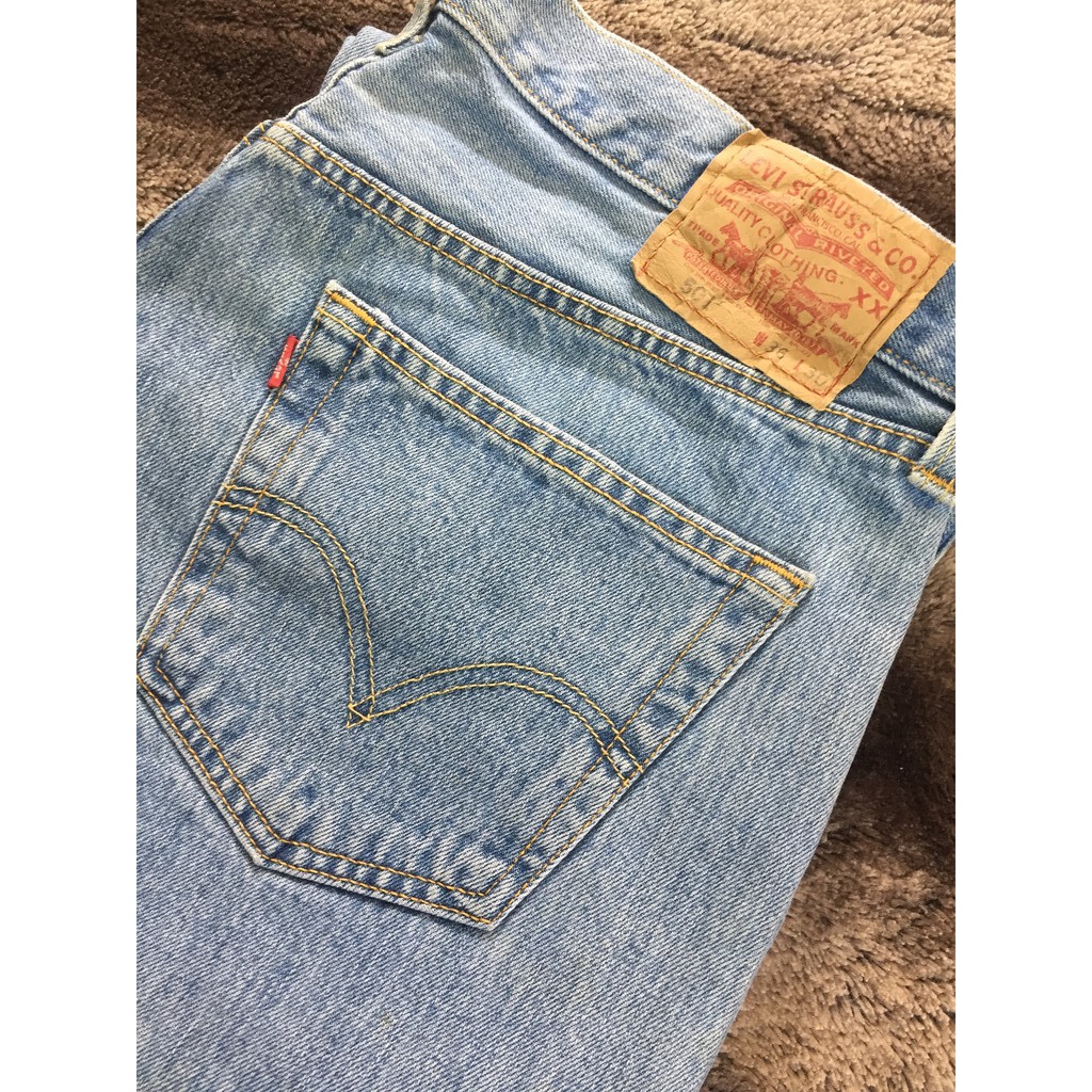 Levis button cheap fly jeans