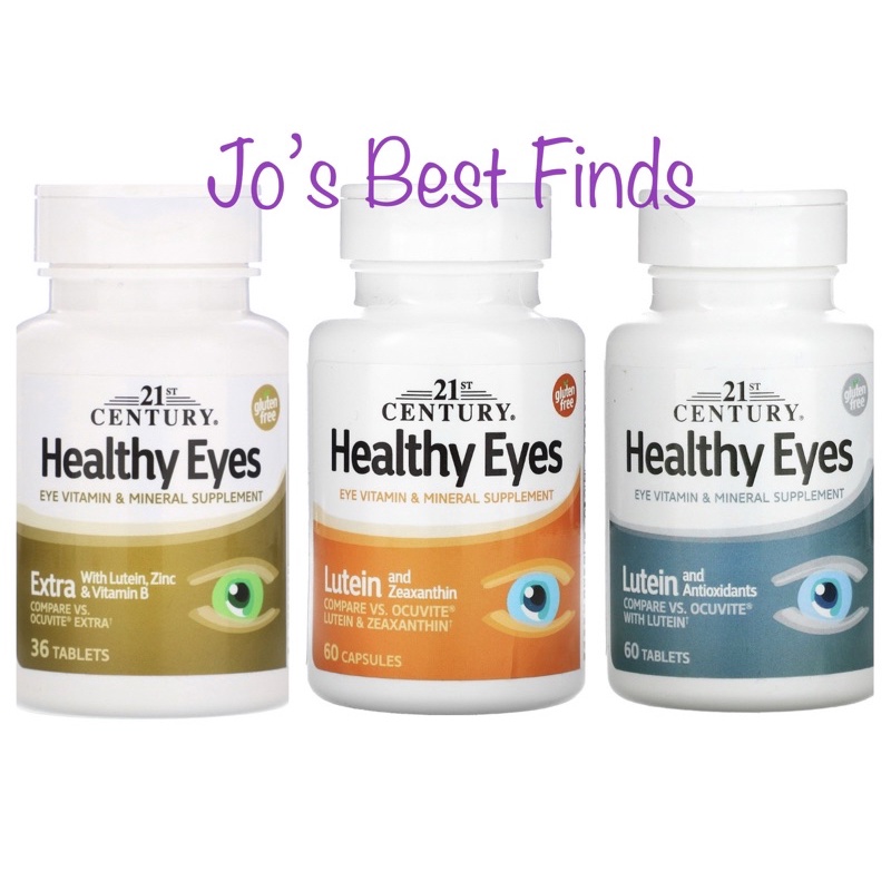 21st Century Healthy Eyes, Extra, Lutein and Zeaxanthin & Lutein and