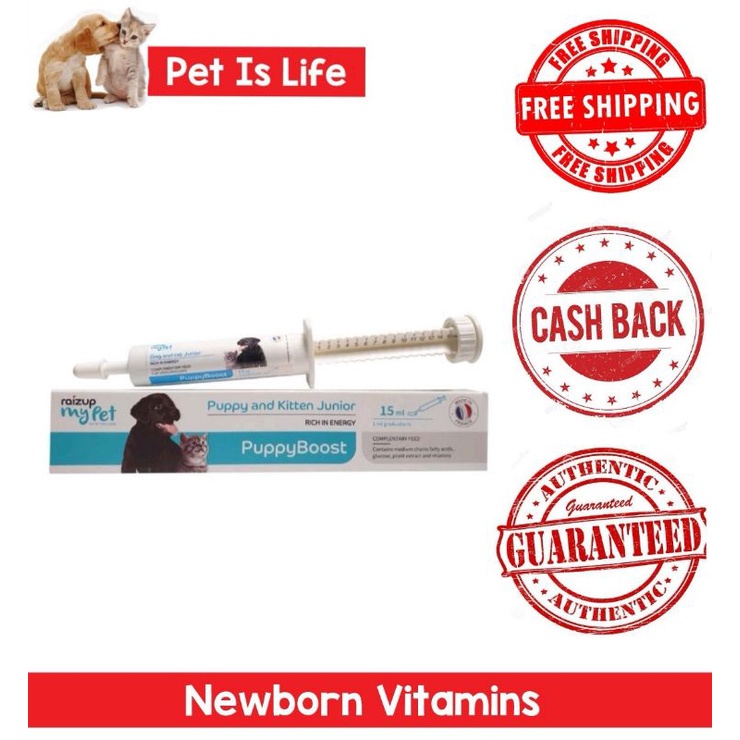 Vitamins for hot sale newborn puppies