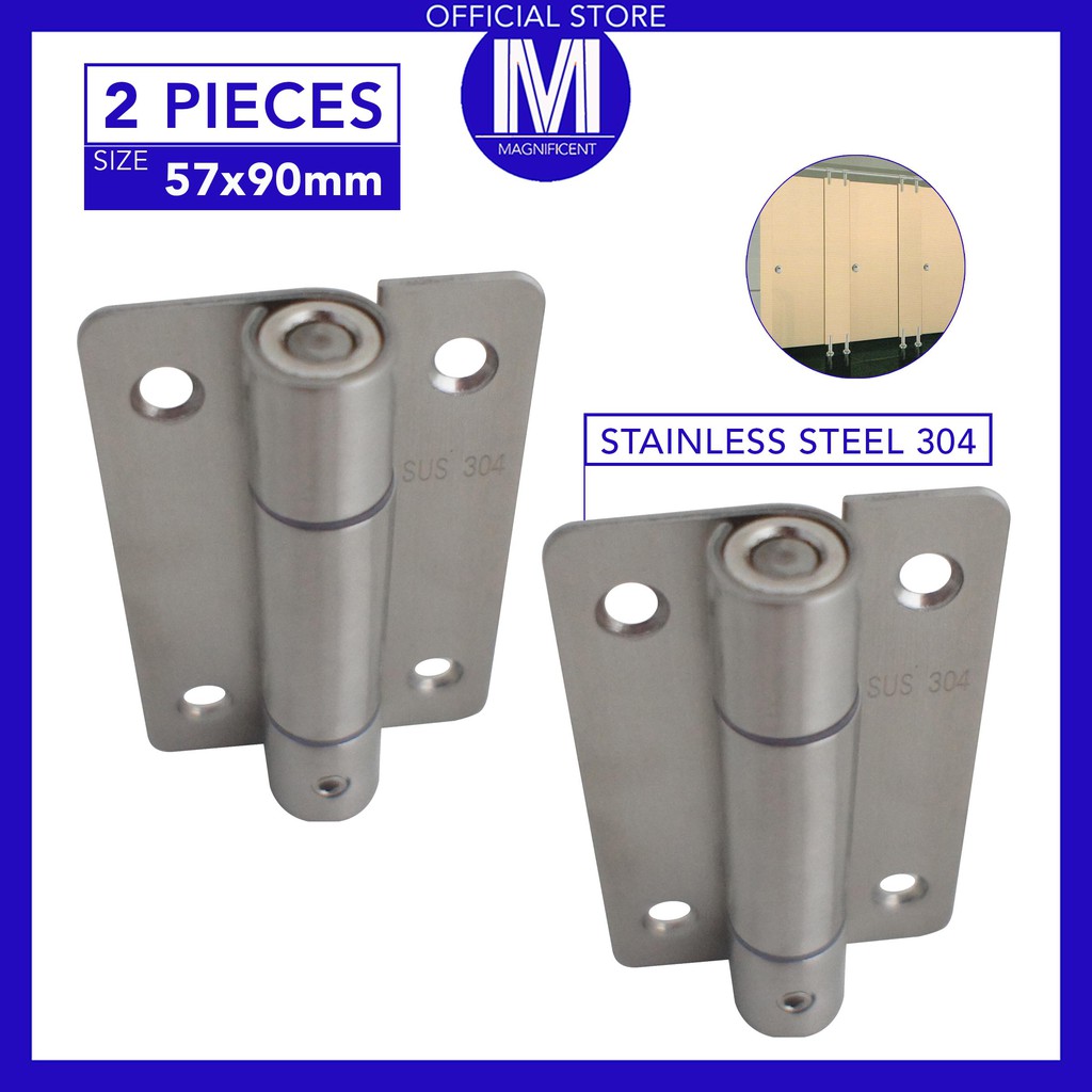 Stainless Steel 304 Hinge Bathroom Toilet Partition (2 Pieces) | Shopee ...