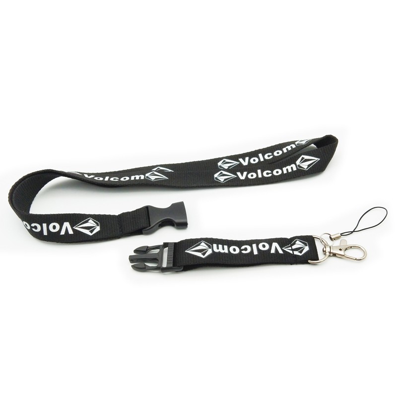 Volcom Lanyard With Quick Release Button For Keychain And Fashion Anti ...