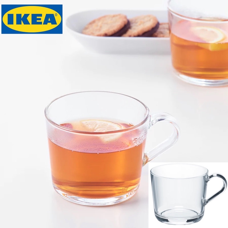 IKEA Minimalist Glass Mug Shopee Philippines