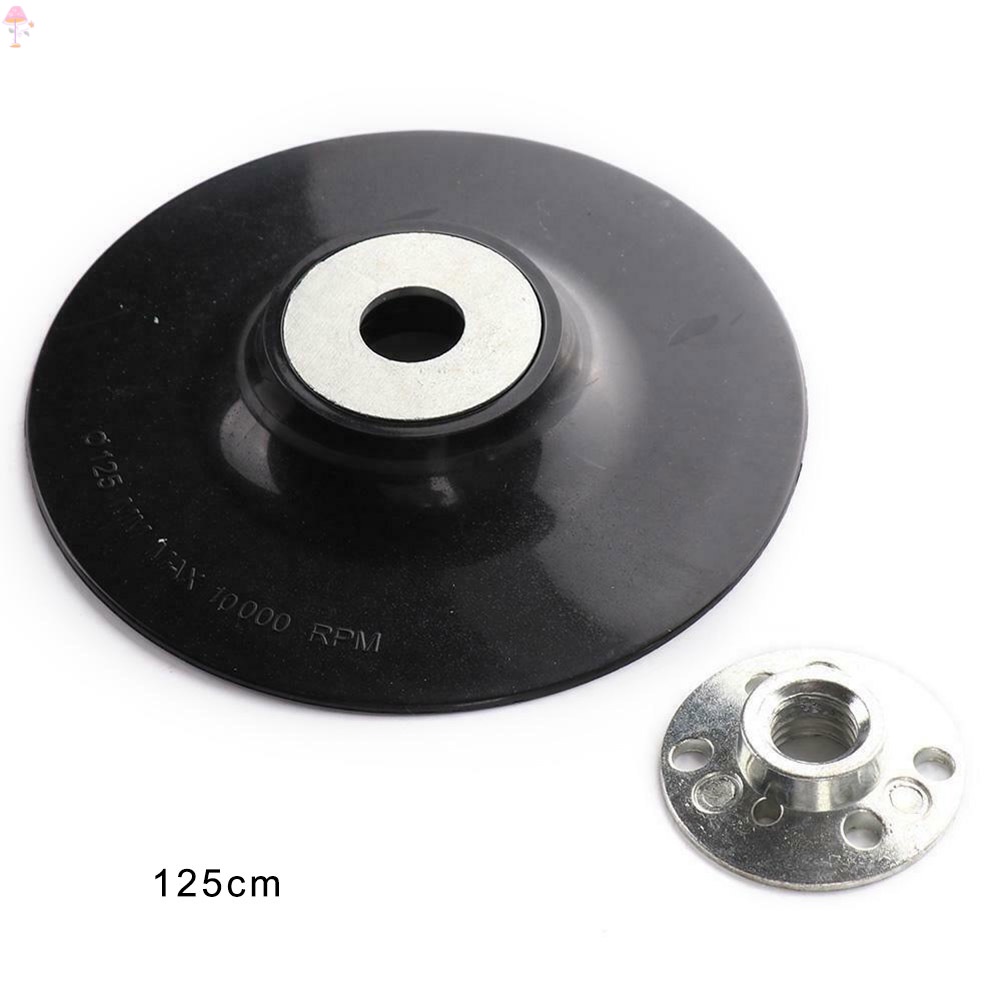 LL Rubber Backing Disc M10 Thread Back Pad Angle Grinder Sander Tool ...