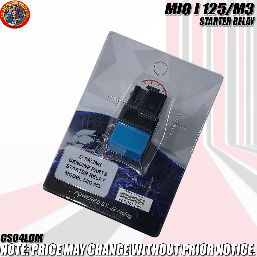MIO I 125/M3 STARTER RELAY (CS04LDM) Shopee Philippines