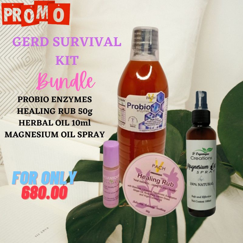 PROBIO ENZYMES (GERD SURVIVAL KITBUNDLE) Shopee Philippines