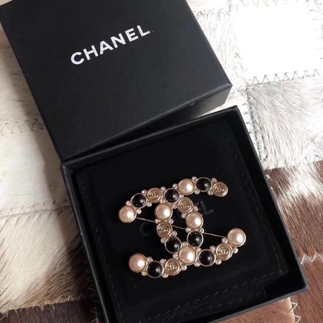 Chanel inspired hot sale cc brooch