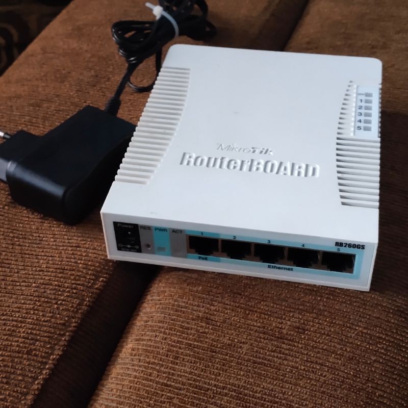 Mikrotik rb260gs gigabit switch hub routerboard | Shopee Philippines