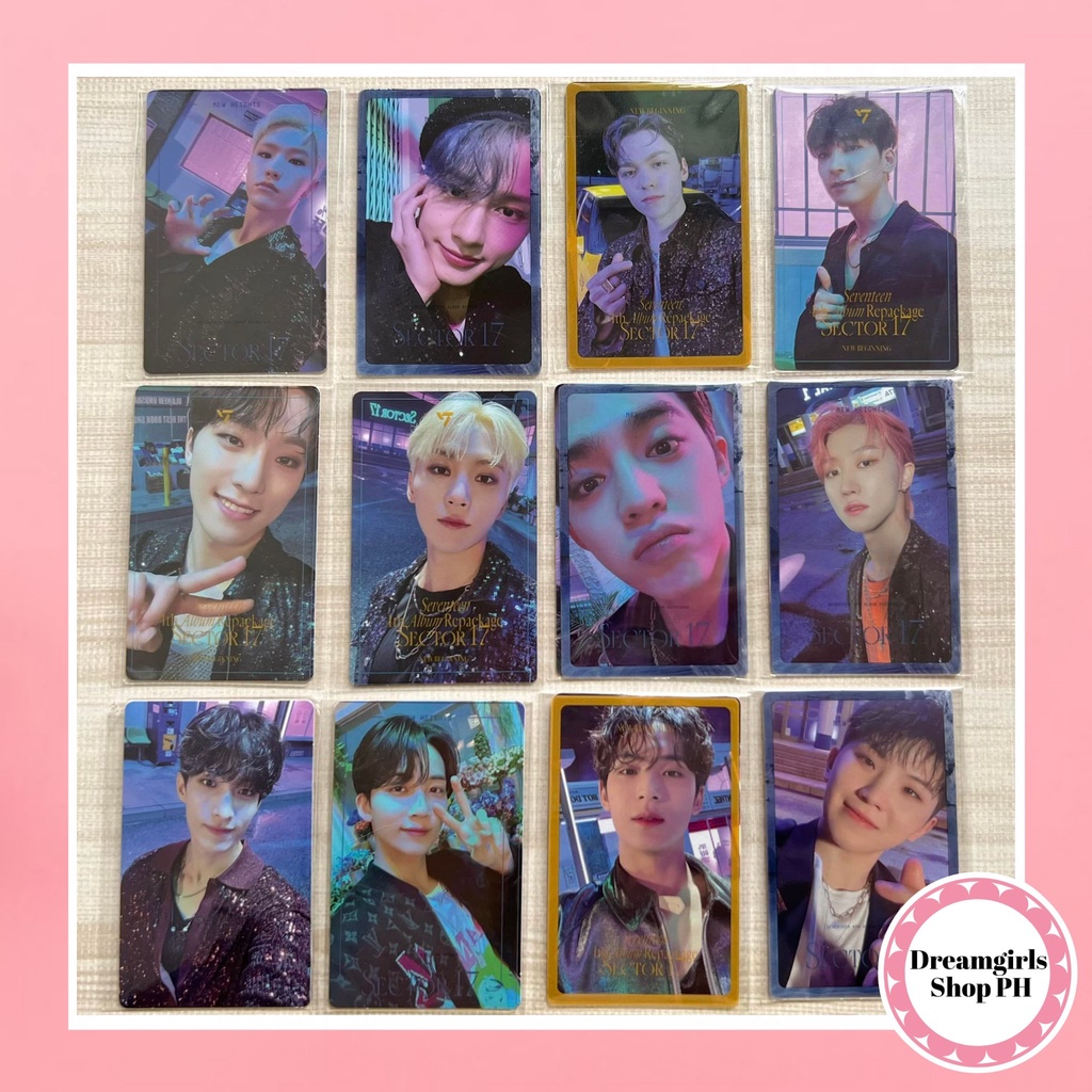 SEVENTEEN SHOPEE sector17 トレカ セット SEVENTEEN SHOPEE sector17 トレカ セット