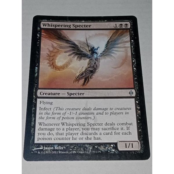 whispering specter mtg original magic the gathering | Shopee Philippines