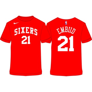 Joel embiid outlet t shirt jersey