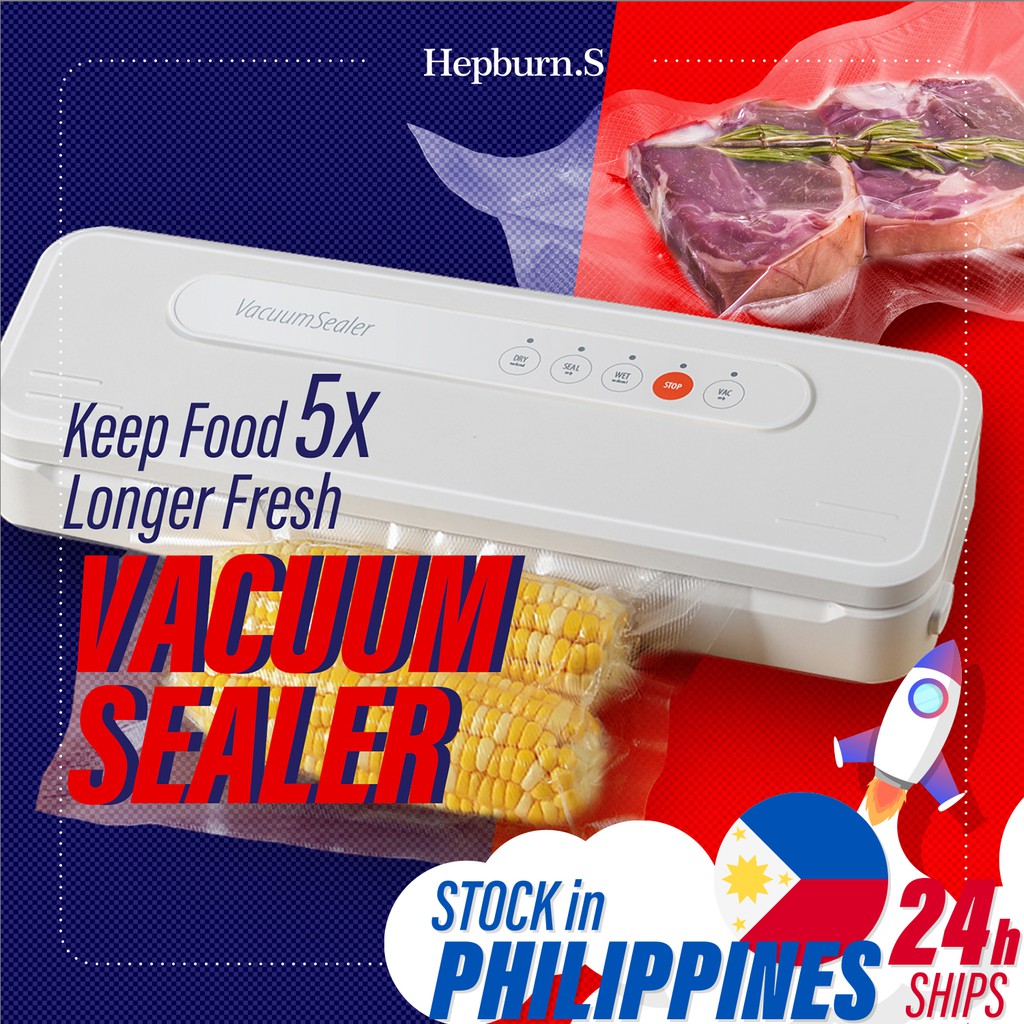 Vacuum Sealer Automatic Food Sealer Machine Electric Food Vacuum