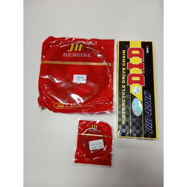 Sprocket Set Tmx155/Rusi125/Tmx125/Rusi150 | Shopee Philippines
