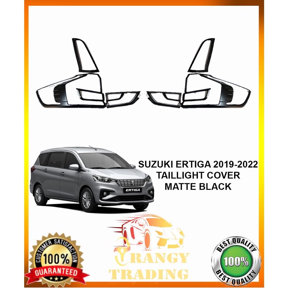 Suzuki Ertiga 2019 to 2023 Taillight cover Matte Black V1 2020 2021