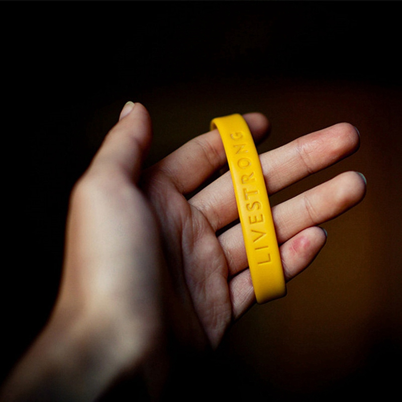 Bbyter LIVESTRONG yellow inspirational hand strap faith wristband Shopee Philippines