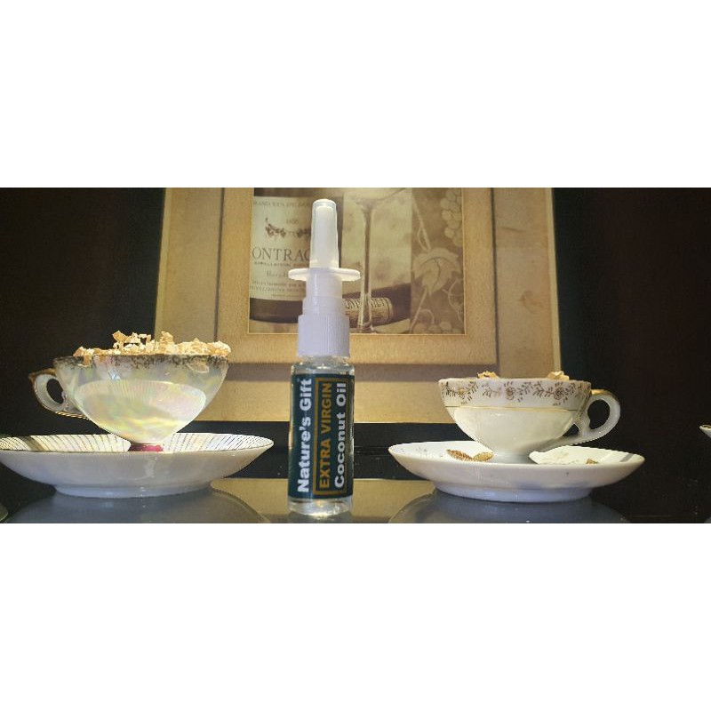 Nature's Gift Extra Virgin Coconut Oil Nasal Spray with Menthol (20ml