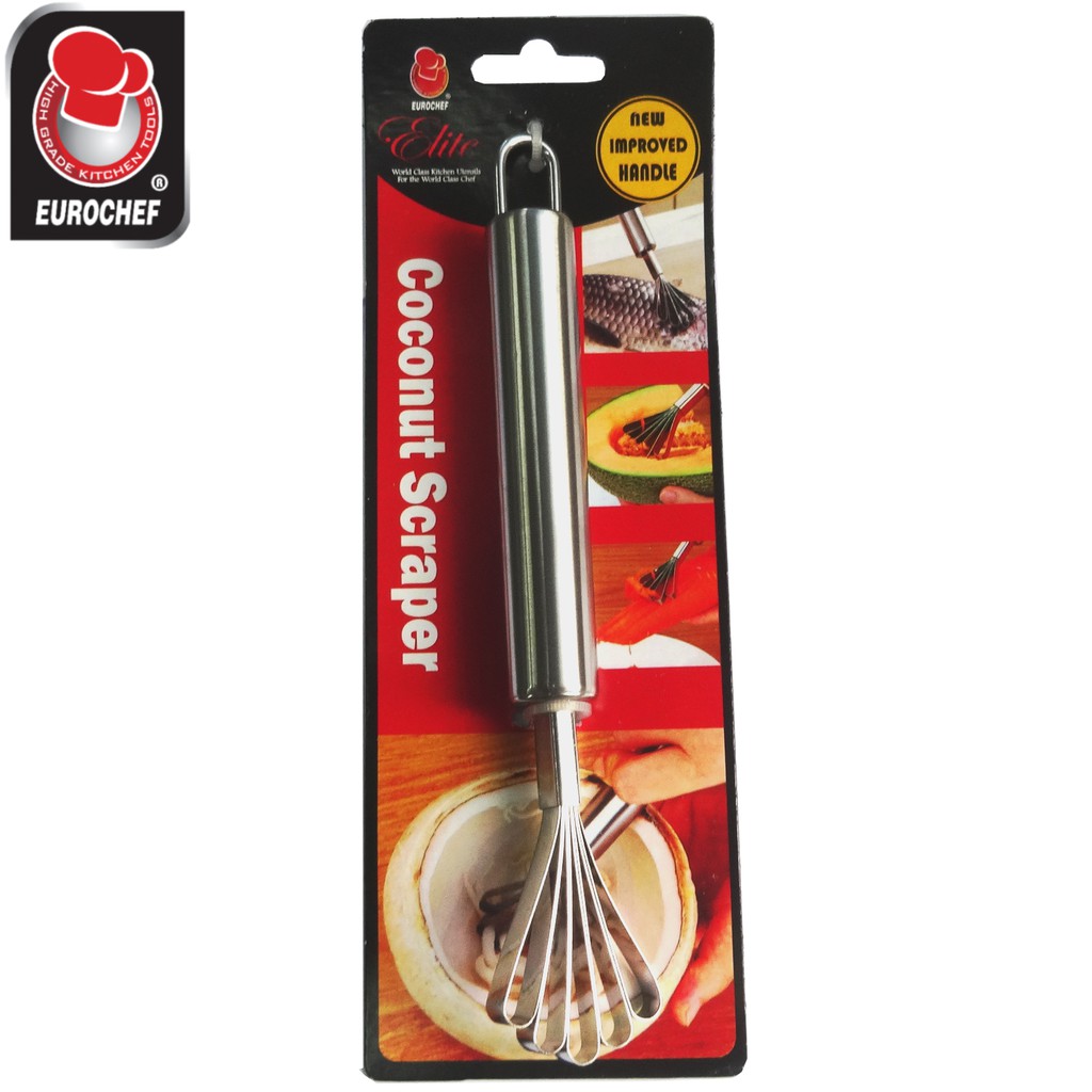 Eurochef Multi Purpose Stainless Steel Fish Scaler Coconut Scraper ...