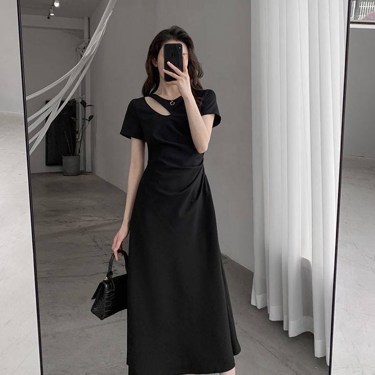 filipiniana dress black Filipiniana Ethnic Elegant Dress - Woven Pattern - Aya