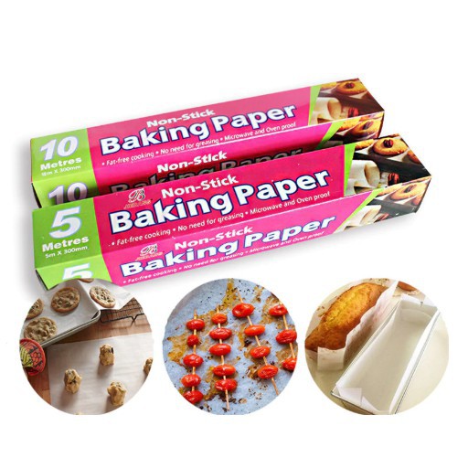 10M Baking Paper Barbecue Double-sided Silicone Oil Paper