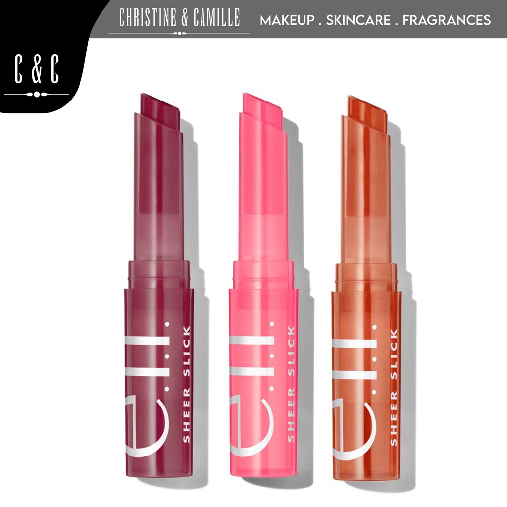 ELF Sheer Slick Lipstick 1.9g | Variations Posted | Nourishing Sheer ...