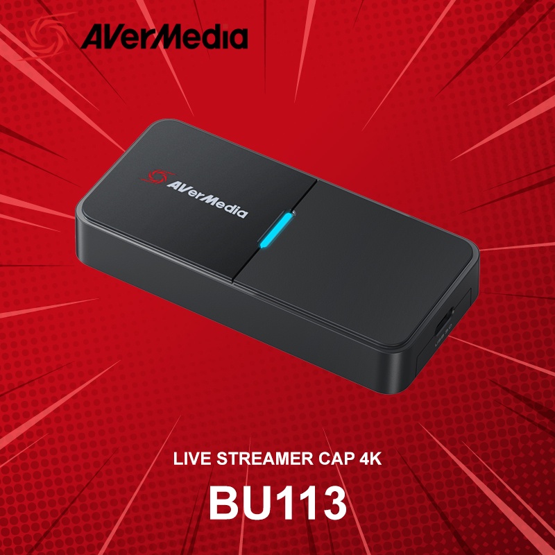 Avermedia Capture Card Live Streamer CAP 4K-BU113 2 Year Warranty ...