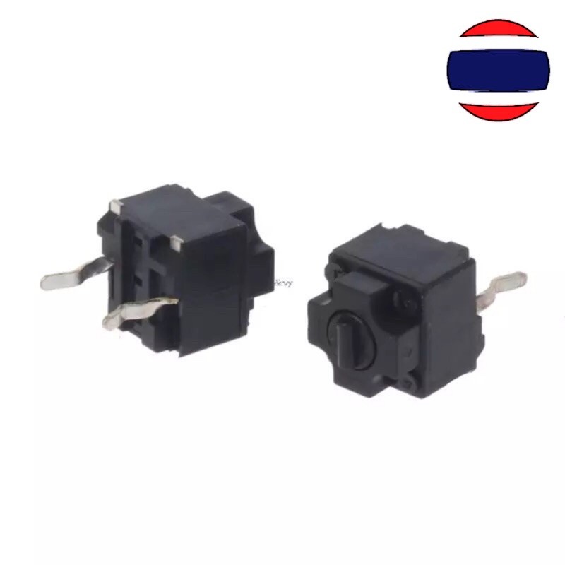 2pcs Keypad Mouse Square Micro Switch Button EVQP0E07K Black Spots ...