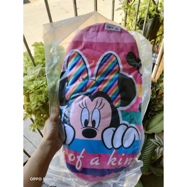 (ENERING) DAKKI MINNIE MOUSE KIDDIE BOLSTER/ HOTDOG PILLOW (SIZE6"x16