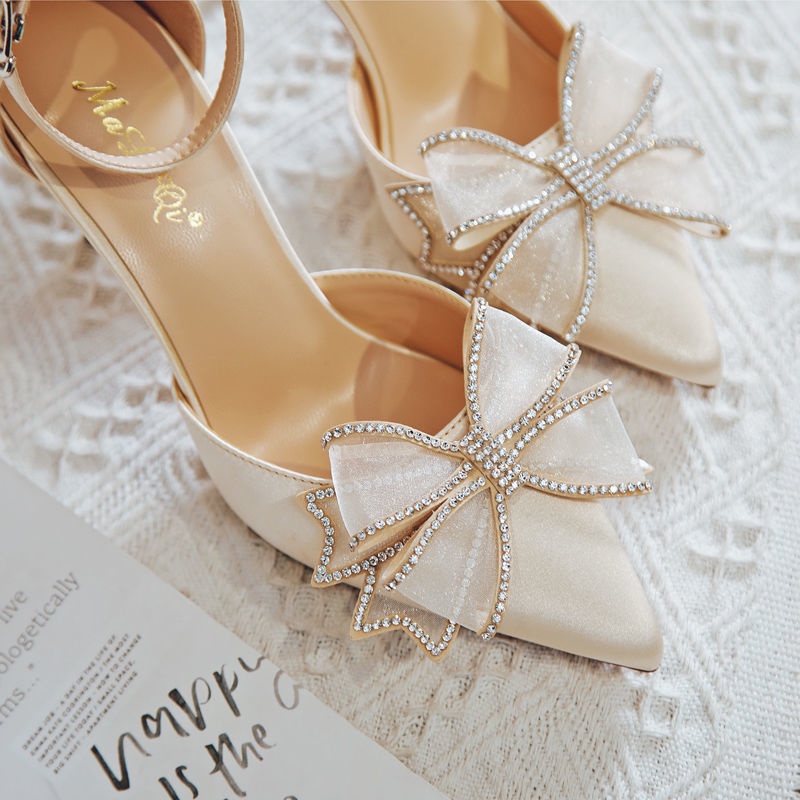 Classy hot sale bridal shoes