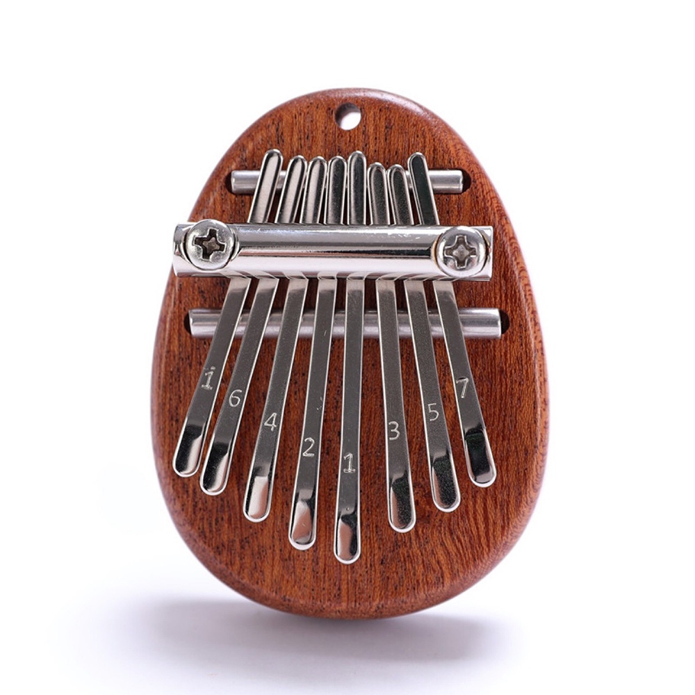 8 Key Mini Kalimba Exquisite Finger Thumb Piano Marimba Portable ...