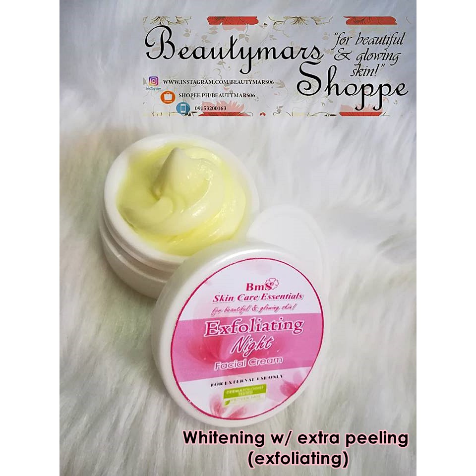 Exfoliating Night Cream 10g Shopee Philippines