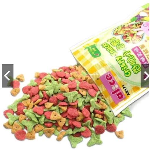 Alice Crispy Snacks Vegetables, Fruits, dried cereal Snacks for Rabbits ...