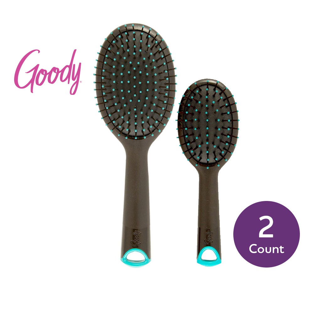 Goody Smart Classics Cushion & Purse Hair Brushes, 2ct | Shopee Philippines