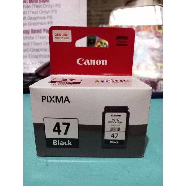 Canon Pixma PG 47 / CL 57 Genuine Original Ink for E3170 E3177 E3370 ...