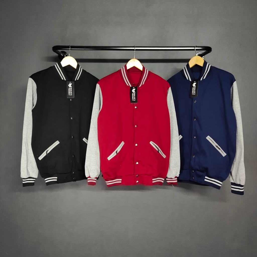 Men's Jacket VARSITY Jacket BASEBALL BOMBER Jacket SUKAJAN BOMBER