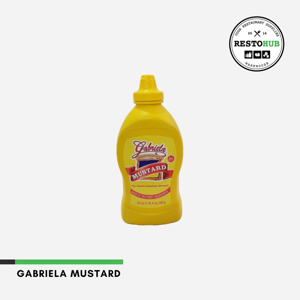 Gabriela Yellow Mustard 567g / Keto / Low Carb Diet Friendly Shopee