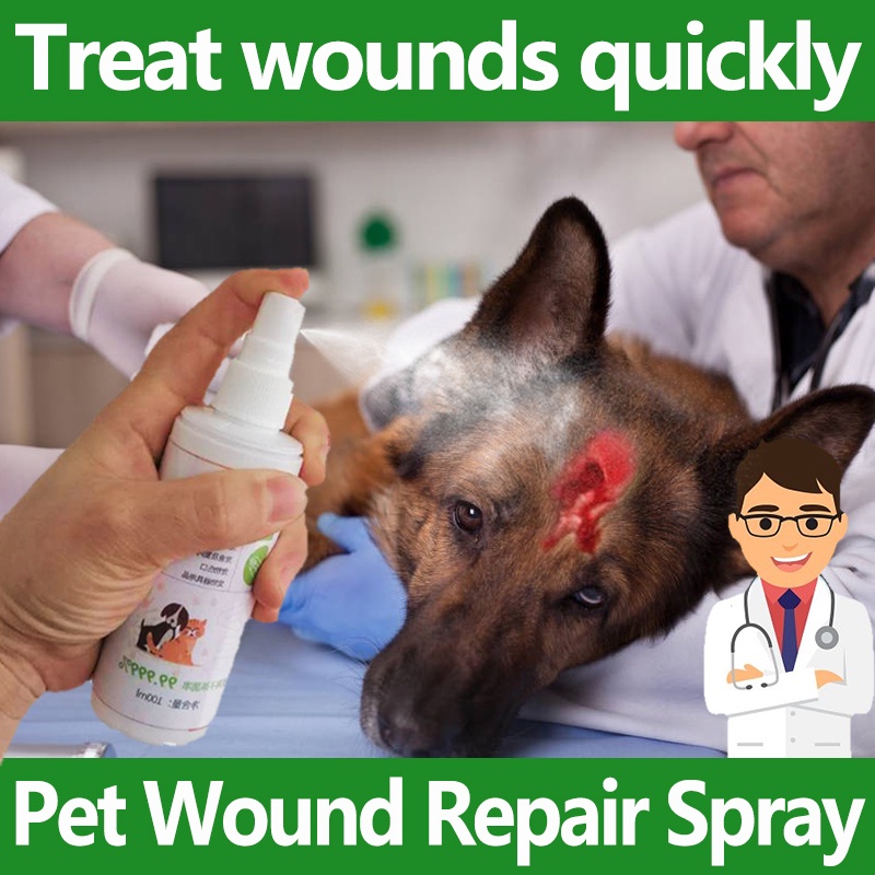 Pet Wound spray Heal wound spray For Antifungal and Antibacterial for