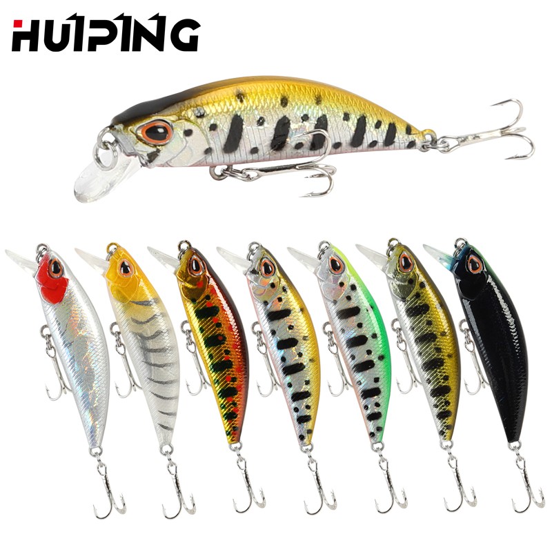 5cm 5g Sinking Minnow Fishing Lures Wobbler Fishing Tackle Hard Bait |  Shopee Philippines